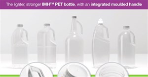 IMH PET bottle (integrated moulded handle)