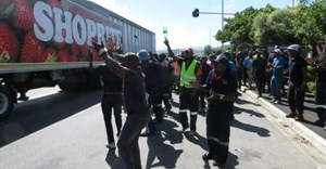 Shoprite truck drivers protest for basic salary and transport allowance