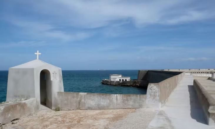 The Chapel of Nossa Senhora do Baluarte is just one of the attractions on Mozambique Island. ,