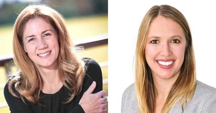 Michelle Dickens, deputy CEO, and Johette Smuts, head of data analytics, at PayProp