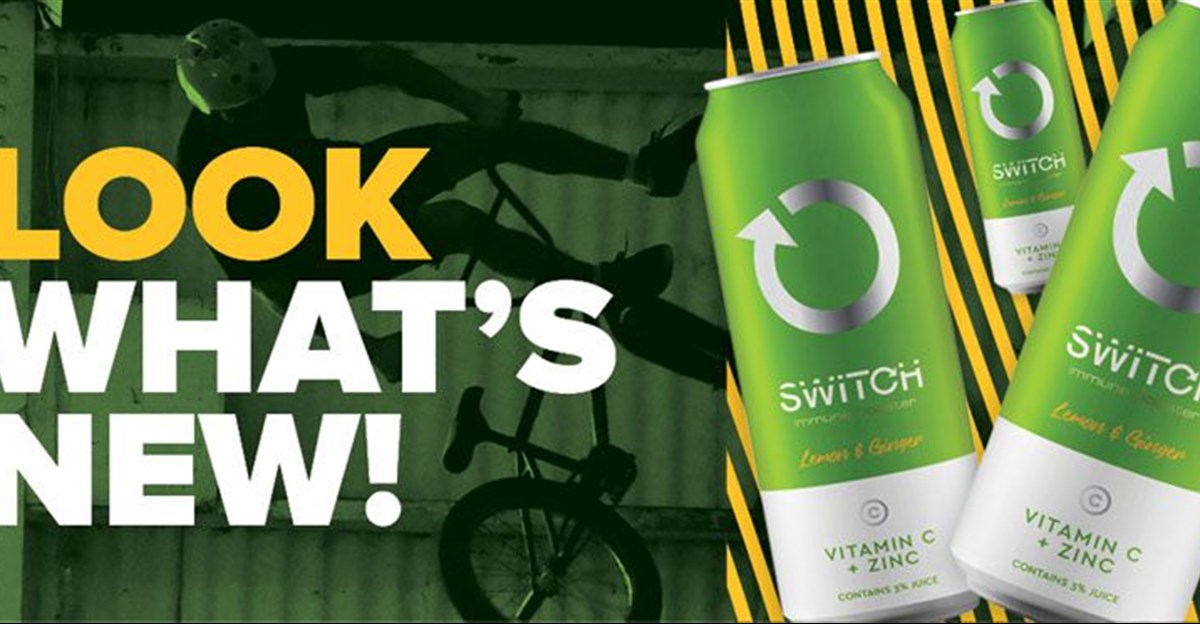Switch launches second immune booster - Switch Energy Drink