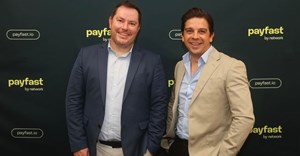 Source: Supplied. Regional managing director, southern Africa and Palops at Network International, Chris Wood, and Brendon Williamson, managing director at Payfast.
