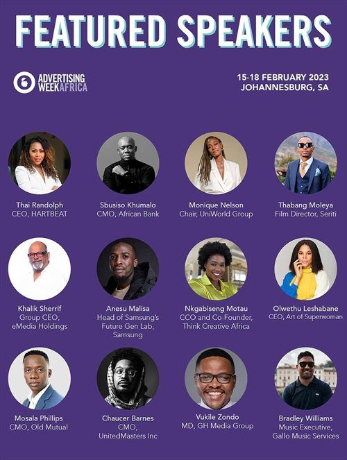 First round of #AWAfrica 2023 featured speakers revealed!