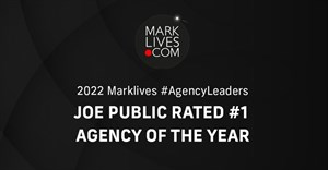 Joe Public named Agency of the Year by Marklives