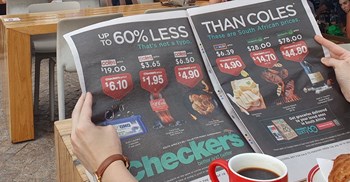 Checkers has advertised in the UK and Australia. Source: Supplied.