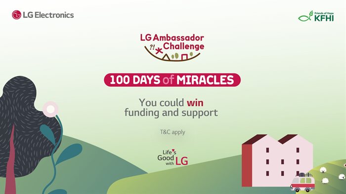 Gauteng residents: Final week to enter the LG Ambassador Challenge and win funding up to R150,000
