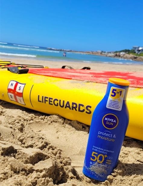 Nivea Sun donates a year’s supply of sun protection to keep NSRI volunteers protected