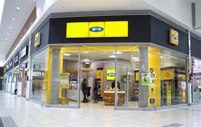 Customers are seen at an outlet of South Africa's MTN Group at the Mall of the South in Johannesburg, South Africa on 4 November 2022. Reuters/Siphiwe Sibeko
