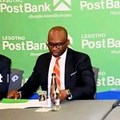 Source: Supplied. Nathaniel Nyika Norsad chief investment officer; Kenny Nwosu Norsad chief executive officer; Molefi Leqhaoe Lesotho PostBank managing director, and Nare Matsoha Lesotho PostBank director of wholesale banking.