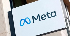 The logo of Meta Platforms' business group is seen in Brussels, Belgium, 6 December 2022. Reuters/Yves Herman/File Photo