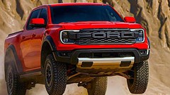The new Ford Ranger Raptor. A dune dancer