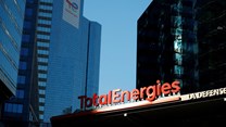 Image: A logo of TotalEnergies is seen at an electric vehicle fuelling station in the La Defense business district in Courbevoie near Paris, France, 8 February 2023. Reuters/Sarah Meyssonnier/File Photo