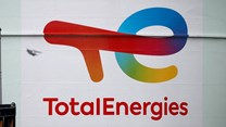 File photo: The logo of French oil and gas company TotalEnergies is seen on an oil tank at TotalEnergies fuel depot in Mardyck near Dunkirk, France, 16 January 2023. Reuters/Benoit Tessier