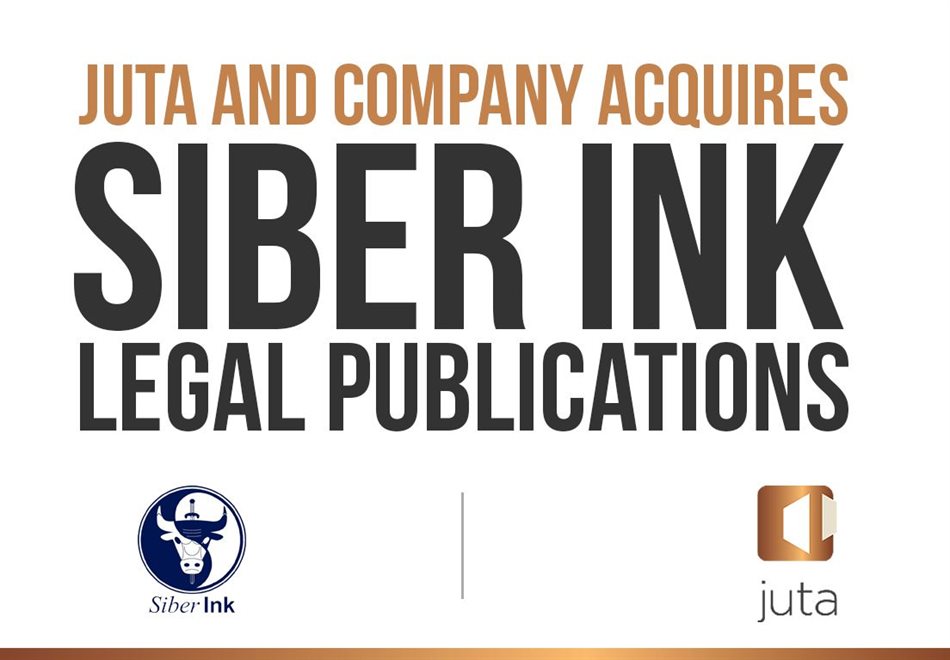 Juta and Company acquires Siber Ink Legal Publications