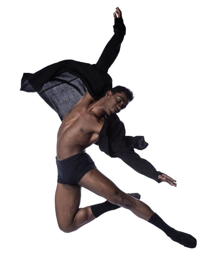 Ruan Galdino from Joburg Ballet. Image by Lauge Sorenson