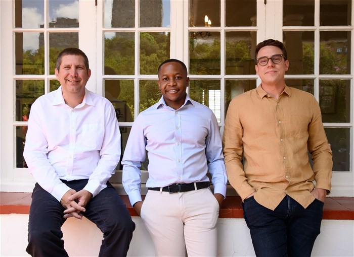 From left to right: Francois Potgieter (MD), Tanaka Malaba (head of engineering), Deon Louw (GM) | image supplied