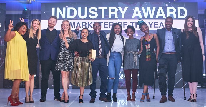 Image supplied. the MMA SA Smarties 2023 finalsits have been announced. The image shows the Marketer of Year winner and finalists in 2022