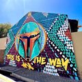 Dbongz Mahlathi creates Star Wars: The Mandalorian Season 3 mural