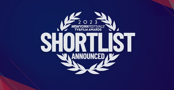 Image supplied. New York Festivals TV & Film Awards 2023 competition announced its shorlist that includes four South African entries