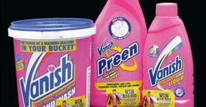 Uncluttered labelling for household cleaning products