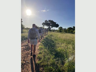 EcoTraining and Londolozi focus on guides' walking skills development