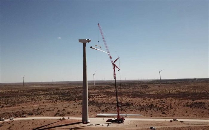 138MW Garob Wind Project. Source: Supplied
