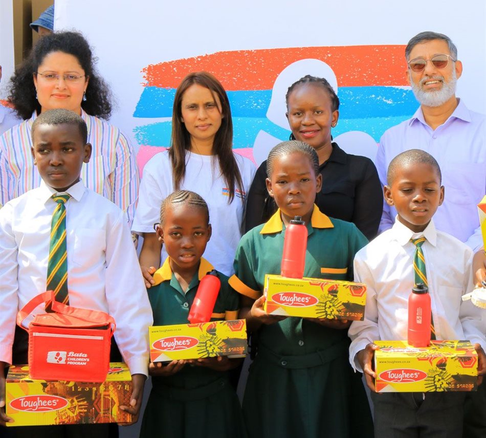 Bata South Africa's international team invests in local community