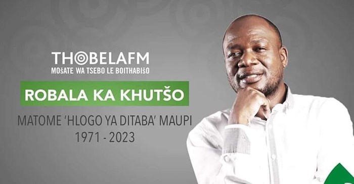 Matome Maupi has died. Source: SABC.