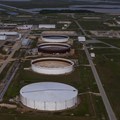 Source: Reuters. The Bryan Mound Strategic Petroleum Reserve, an oil storage facility, is seen in this aerial photograph over Freeport, Texas, US, April 27, 2020.