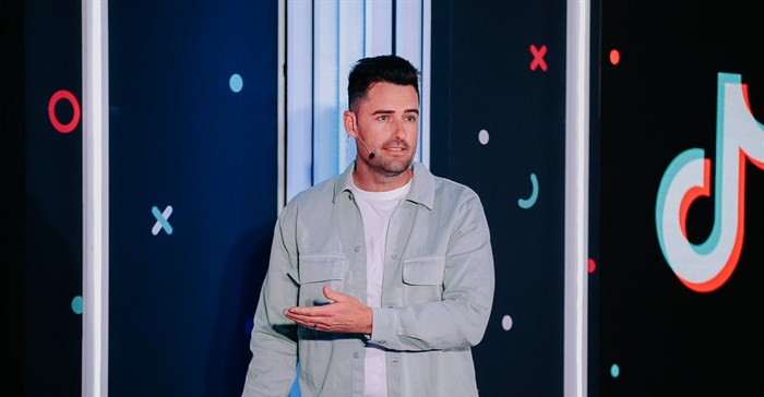 Image supplied. Greg Bailie, sales lead, global business solutions, TikTok - sub-Saharan Africa. Tiktok is the official Loeries digital cateogry partner