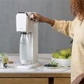 Image Supplied. Art, one of two next generation of consumer experience sparkling water-makers from SodaStream