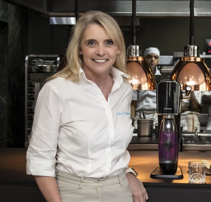 Image supplied. Jaqui Carnelley, general manager South Africa, SodaStream International Ltd