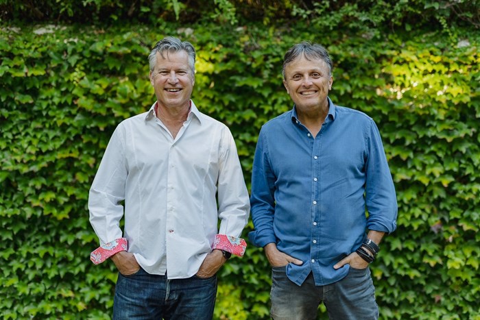 Keith Stevens and Andy Sutcliffe from FractionalCEO | Image supplied