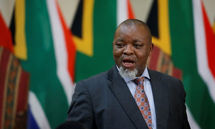 Mineral resources and energy minister Gwede Mantashe. Source: Siphiwe Sibeko/Reuters
