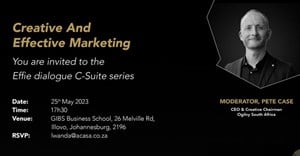 Effie South Africa hosts dialogue on Creative and Effective Marketing with leading industry experts