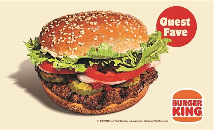 South Africa's favorite burger delights taste buds at Burger King