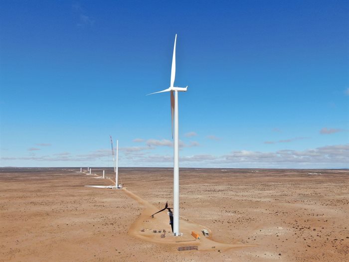 Kangnas Wind Farm. Source: Sawea