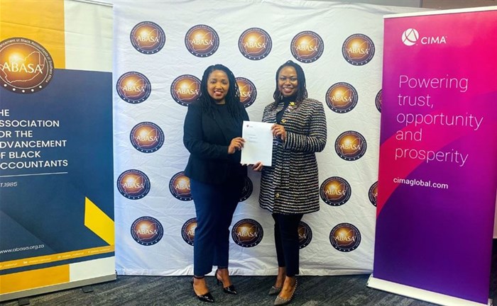 CIMA and ABASA sign MOU to develop accounting and finance professionals in South Africa