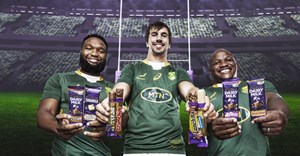 Image supplied. Cadbury is the official confectionary supplier to the Springboks, South Africa’s national rugby team