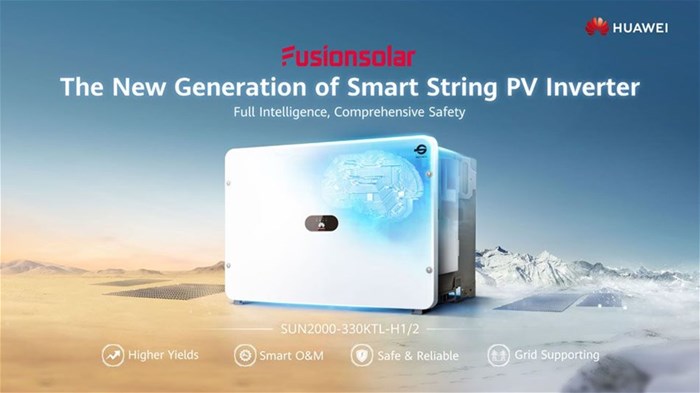 Huawei FusionSolar's Smart PV Inverter SUN2000-330KTL wins the Intersolar Award