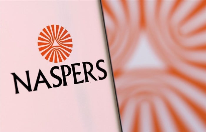 Naspers' logo is pictured on a smartphone in this illustration taken, 4 December 2021. Reuters/Dado Ruvic/Illustration