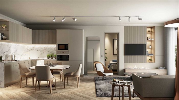 Ellipse Waterfall's apartments feature high-end finishes. Source: Supplied