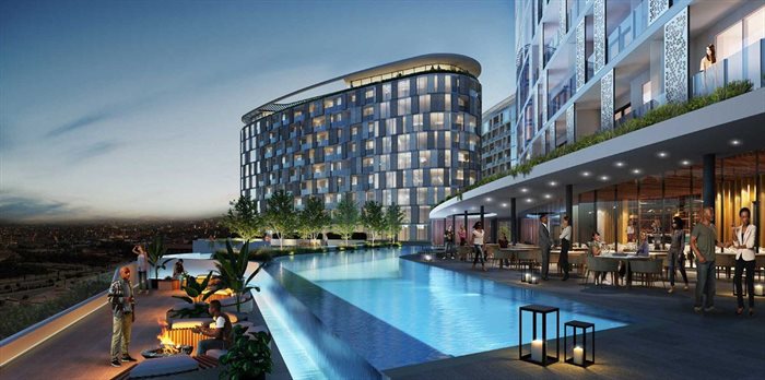 Ellipse Waterfall is one of the largest luxury sectional-title developments in South Africa. Source: Supplied