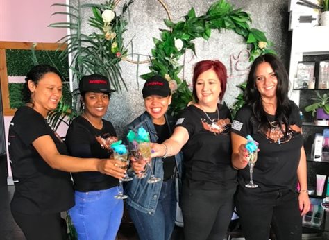 Just Style Me Hair Studio's women proudly show off their Best Hairdresser award. Will they be in the running again this year?