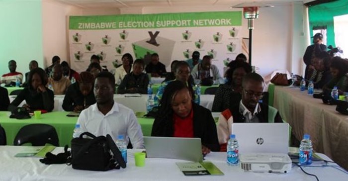 Image supplied. A media training workshop on violence against women in elections (VAWIE) was hosted by The Zimbabwe Election Support Network (ZESN)
