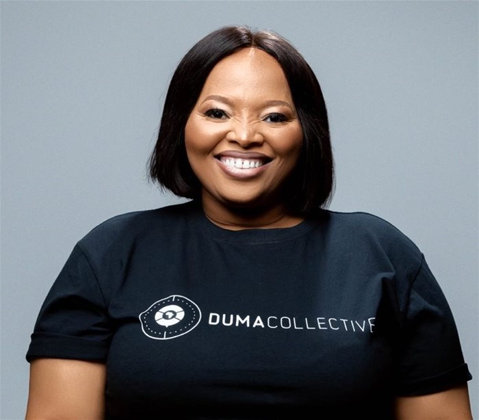 Lindiwe Maduna, the new MD of the Duma Collective