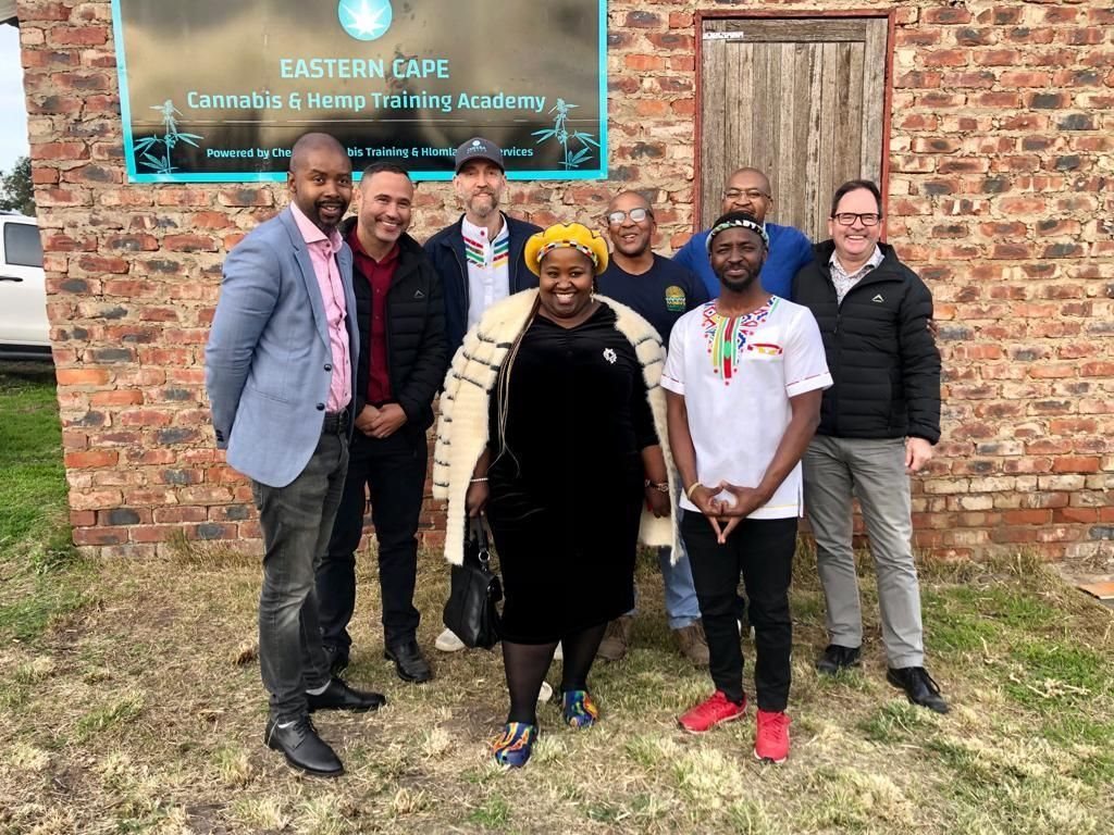 Launch of the Eastern Cape Cannabis & Hemp Training Academy in partnership with Hlomla Multi Services and supported by Training Force (Pty) Ltd and Funda Lula. Image source: