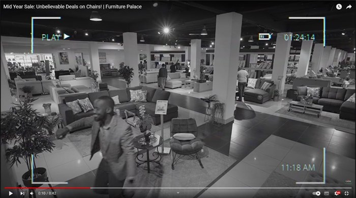 The Bar Africa Furniture Palace campaign embraces digital media