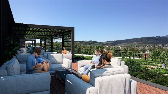 Newinbosch's Grappa Shed & Yard will form a big part of its lifestyle offering. Source: Supplied