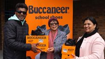 Buccaneer School Shoes celebrate Mandela Day at Eastville Primary School